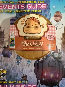 SDCC Debut Hello Kitty Squishy Dumpling