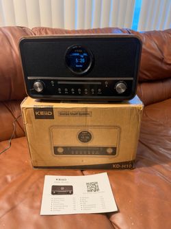 KEiiD KD-H10 Stereo Shelf System. No Remote.