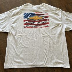 American Flag Chevrolet Racing Shirt