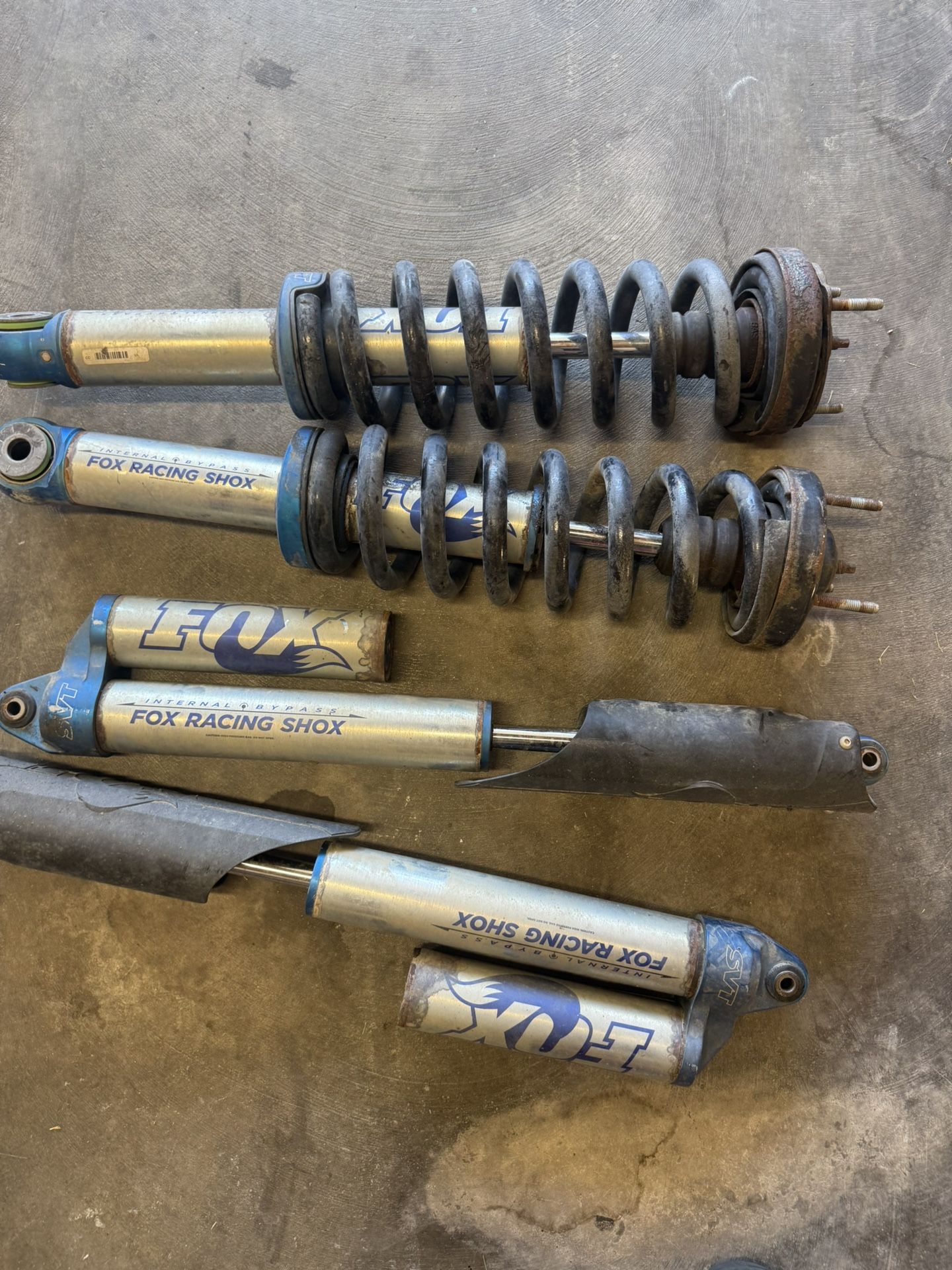 Gen 1 Raptor Fox Shocks