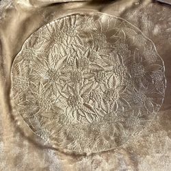 Large Glass Serving Plater