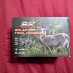 8K Solar WiFi Trail Camera