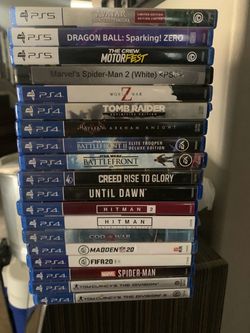 PS4 PS5 PlayStation games bundle or each