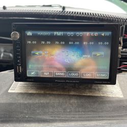 POWER  ACOUSTIC 300WATTS  FOUR CHANNEL 5.3/4wide Screen X3.1/8 Top To Bottom 