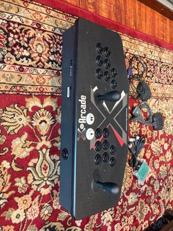 X Arcade controller board with hook ups