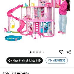 Barbie 3 story playhouse