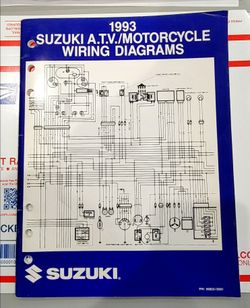 1993 Suzuki Wiring Diagrams ( Suzuki "P" Motorcycles and ATV's)