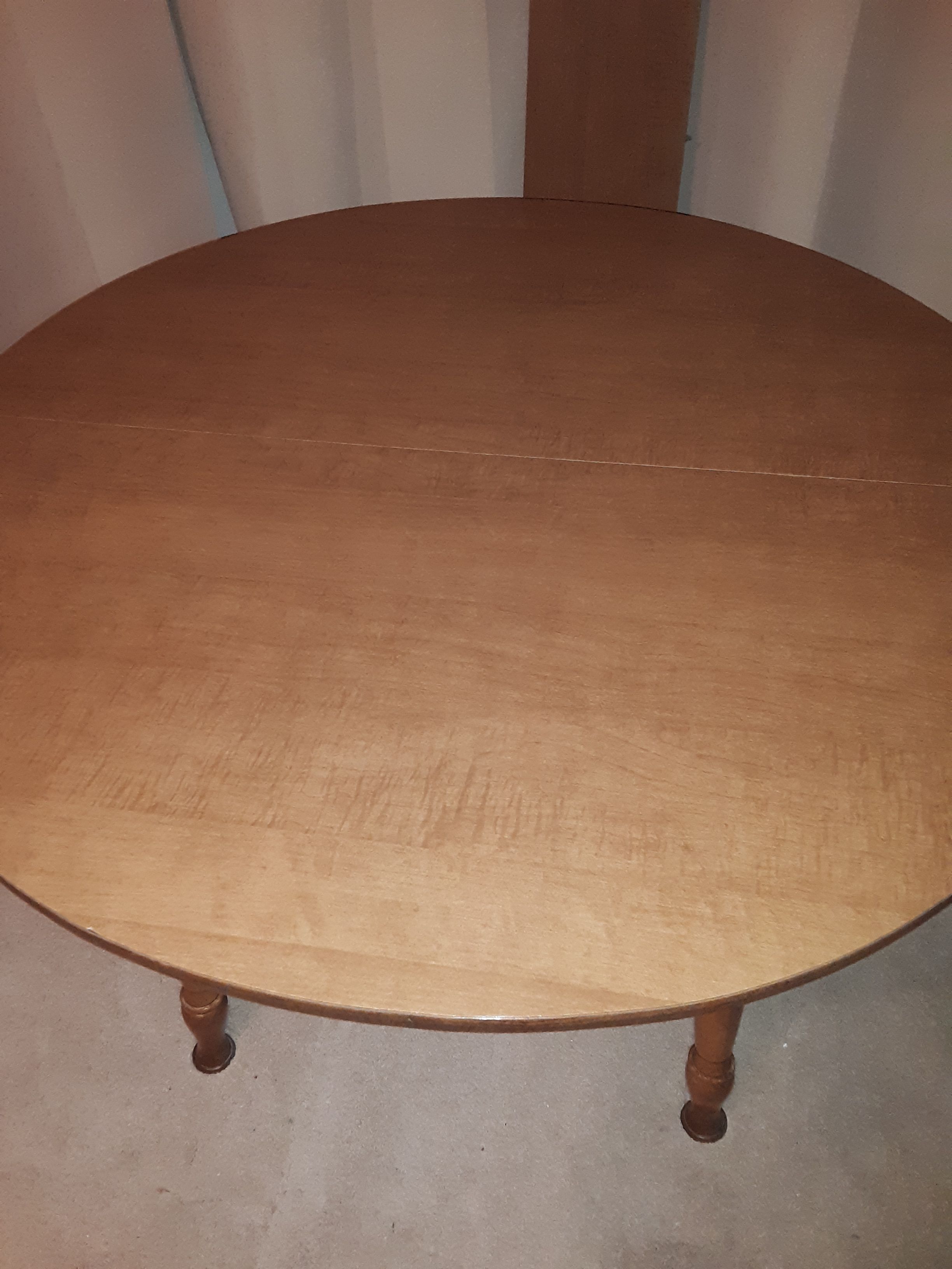 42 inch Round Formica top dining table