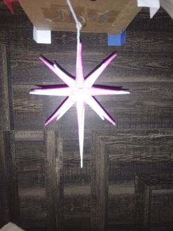 Handmade moravian star