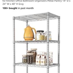 Heavy Duty Shelf For Kitchen, Living Room, Bedroom, Or Bathroom
