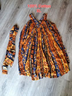 Boho Beach Dress.  One Size 