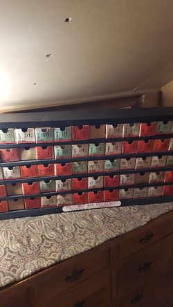 Vintage hardware store display