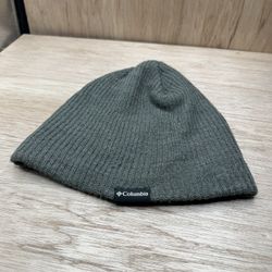 Columbia Beanie Mens One Size Grey Hat Cap Winter Comfort Workwear
