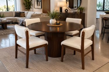 Dining Room Set / Wood Minimalist/ New