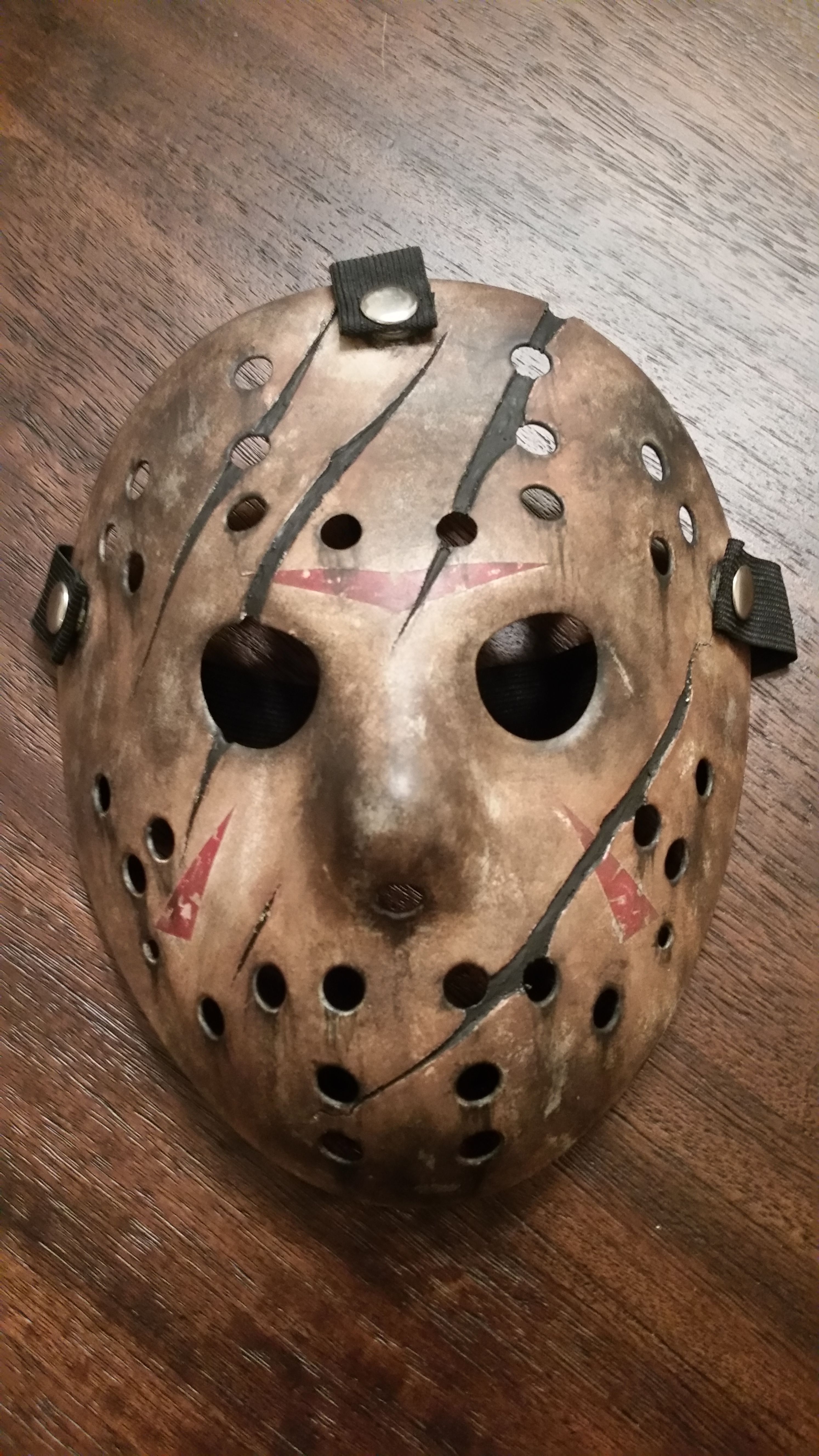 Freddy vs Jason battle hockey mask