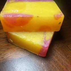 SUN KISSED SOUL — Orange & Pink Soap