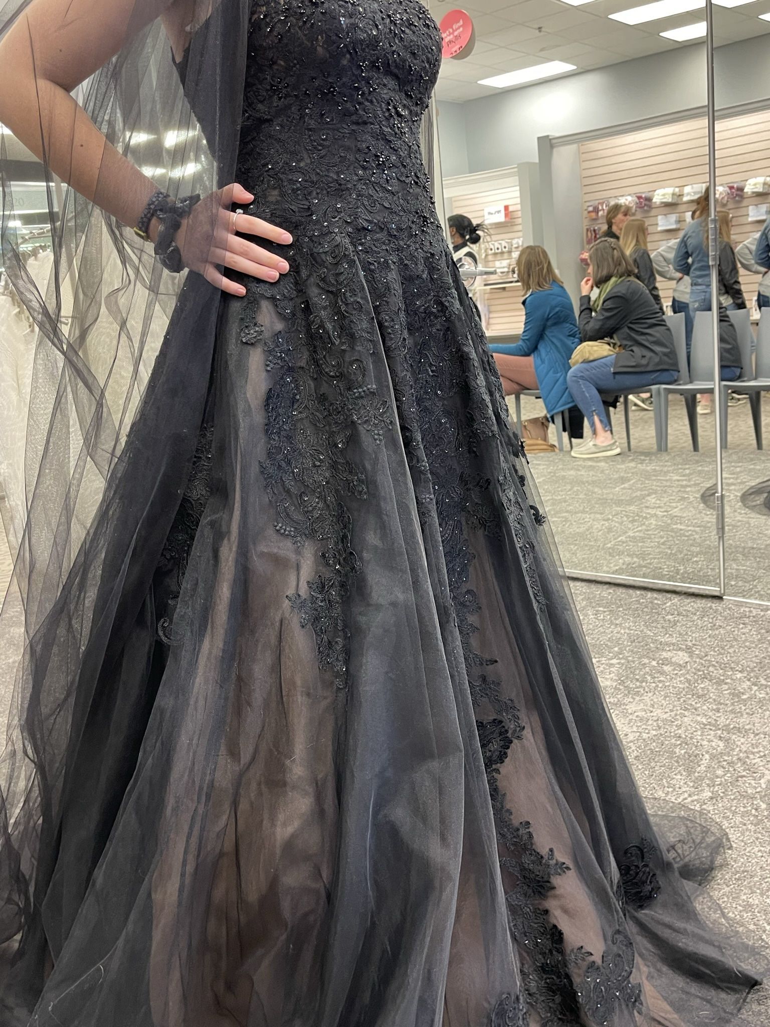 Black Dress With Pockets
