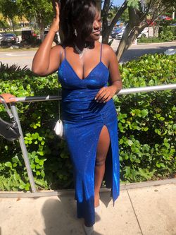 Blue Shimmer Dress (Windsor) for Sale in Pembroke Pines, FL - OfferUp