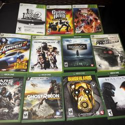 Xbox one/ Xbox 360 Games 