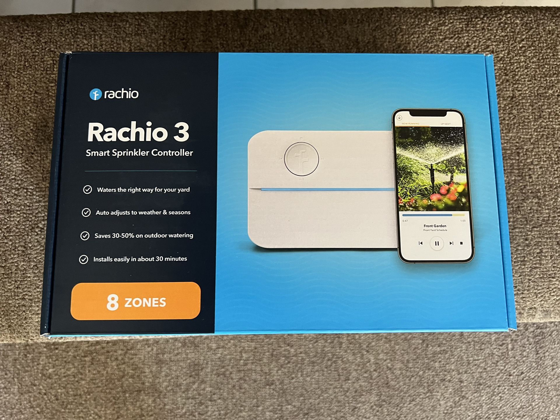 Rachio 3 Smart Sprinkler Controller -8 Zone