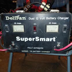 Deltran Dual 12v Battery Charger