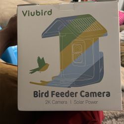 Bird Feeder 2k Camera Solar Power