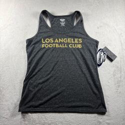 LAFC MLS Women's L Gray Tank Top Sleepwear NWT Concepts Sport Los Angeles NWT#7A