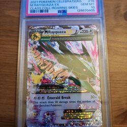 Pokemon M Rayquaza EX Celebrations PSA 10