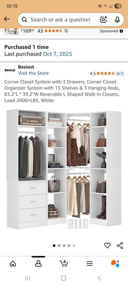 Brand New Closet System
