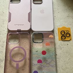 Iphone 12/13 Pro Max Cases and Brand New Glass Camera Protector