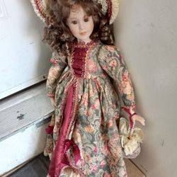 Porcelain Antique Doll Great Condition