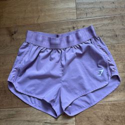 Lavender Gymshark loose fit training shorts