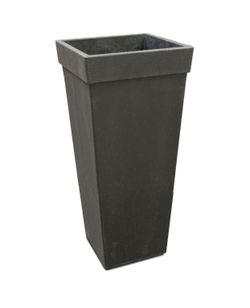 Black Recycled Material Planters