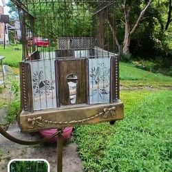 Vintage Brass Bird Cages