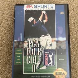 PGA Tour Golf 2, Sega Genesis, Great Condition, Tested