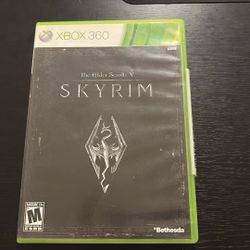 Xbox 360 The Elder Scrolls V Skyrim