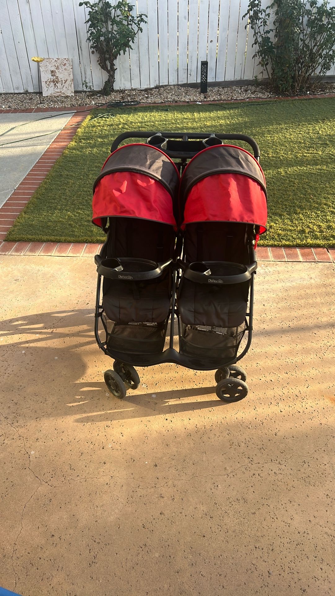 Double Wide Baby Stroller
