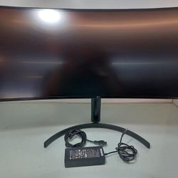 LG 34N80C-B 34" UltraWide WQHD IPS HDR10 Curved Monitor