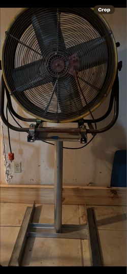 High velocity barrel fan