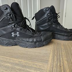 Under Armour Valsetz 2.0 RTS Tactical Boots / Shoes Mens Black size 12
