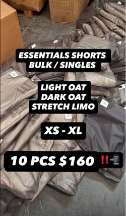 Ess Shorts 10 for $160