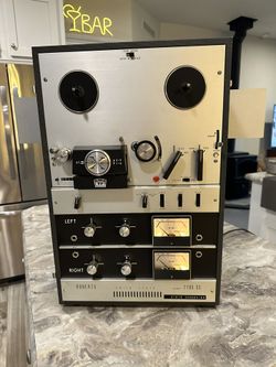 Robert’s 770X SS Reel To Reel Nice Condition Runs 