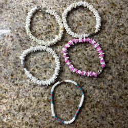 Shell Bracelets 