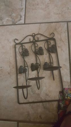 Candle holder decor..