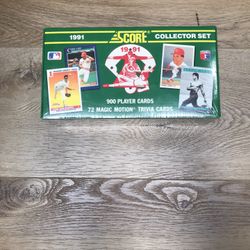 Baseball cards Score 1991