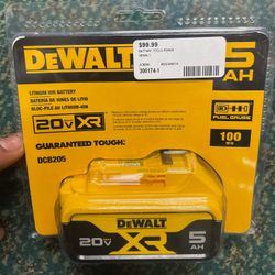 BATTERY, TOOLS-POWER DEWALT DCB205