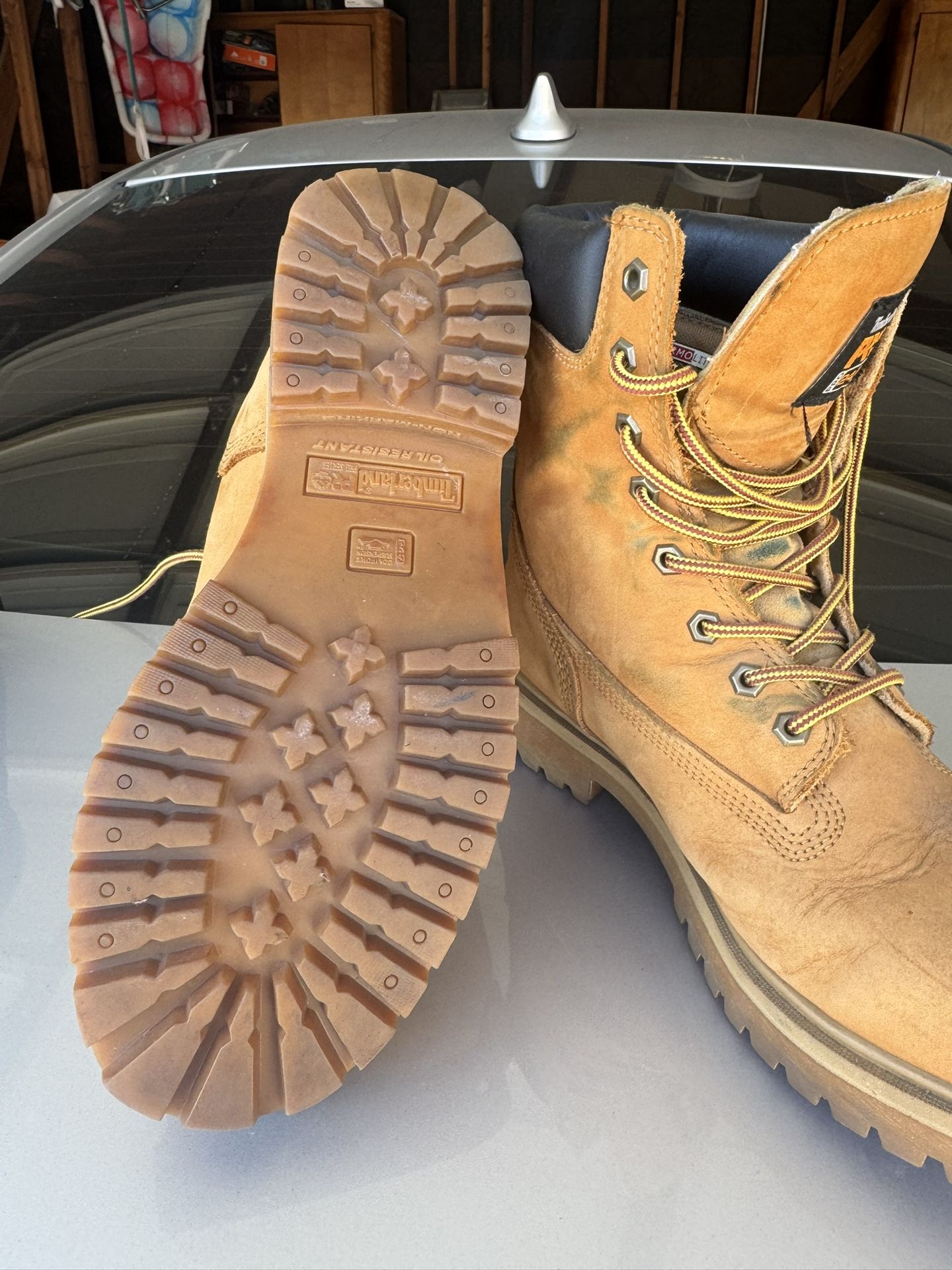 Beige Timberland Shoes