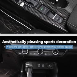Center Console Gear Shift Panel Cover For 2022 To 2026 Honda Civic 