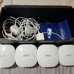 EERO WIFI 5 KIT 1 ROUTER 3 EXTENSIONS (1 WIFI 6 EXTENDER)