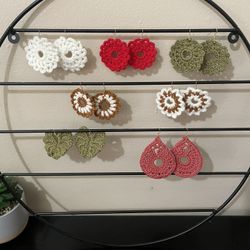 Handmade Crochet Earrings